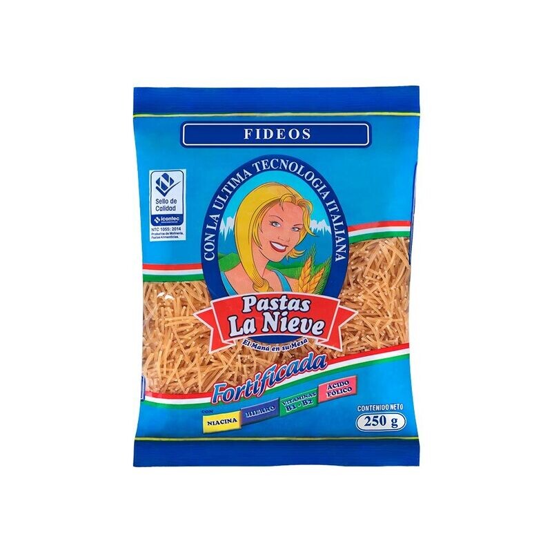 Pasta la nieve 250gr