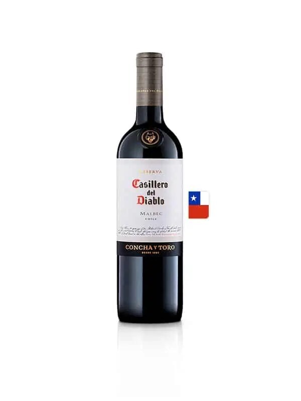 Vino casillero malbec bt caja