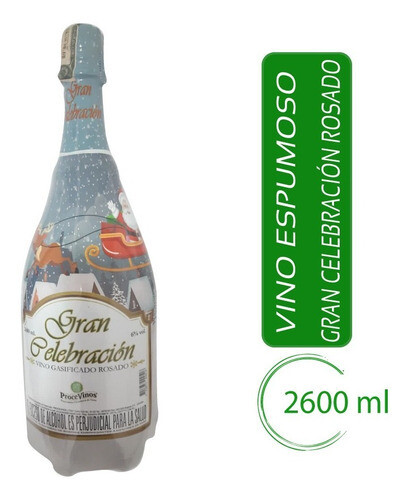 Vino gas ros gran celebracion 2600 ml und