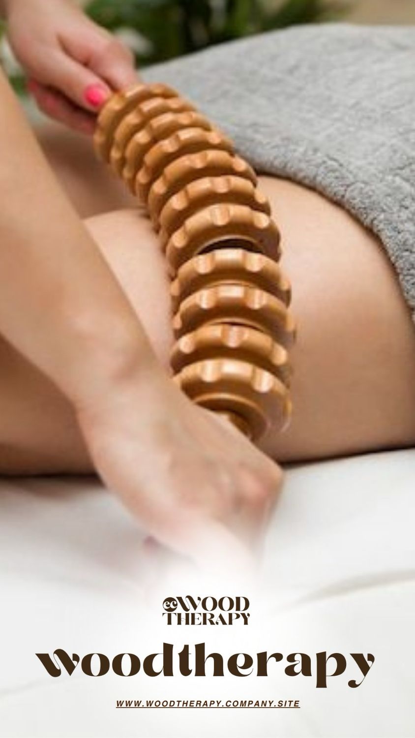 Cellulite on legs and buttocks based on wood therpay and manual lymphatic drainage