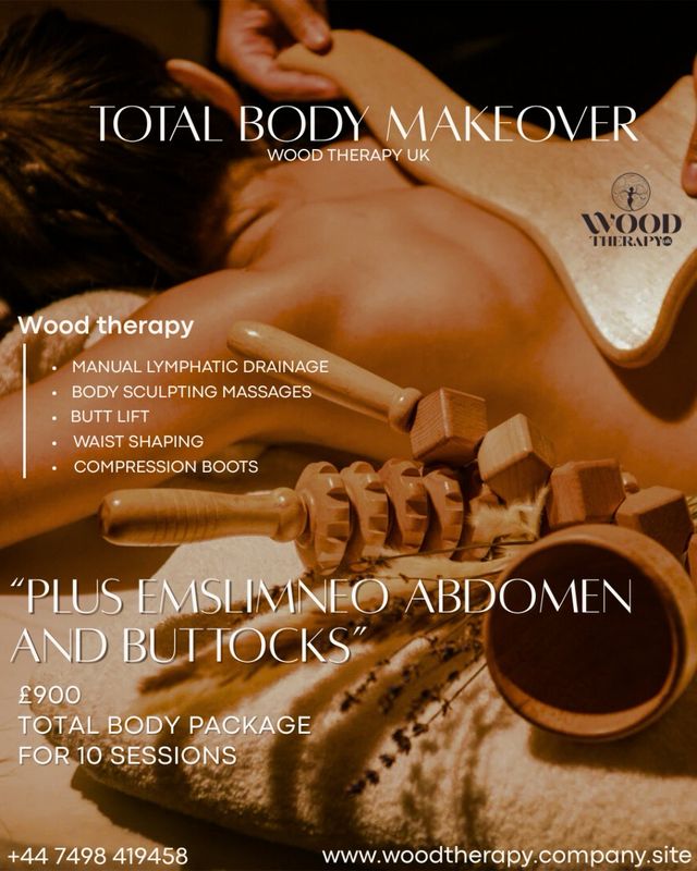 Full Body Treatment . Wood therapy 