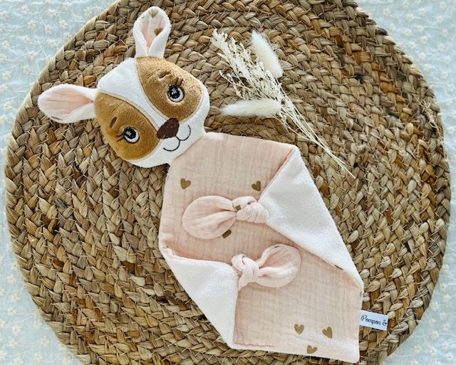 Doudou brodé, Motifs: Coeur