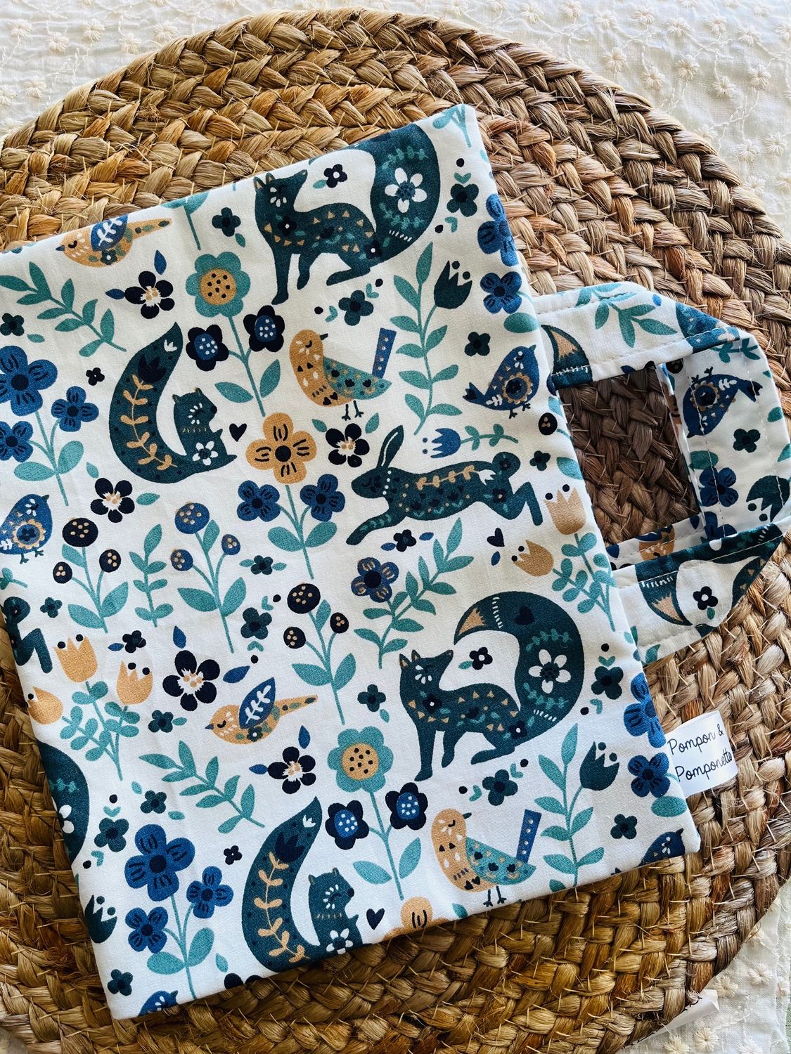 Cahier de coloriage lavable + feutres, Choix du tissu couverture :: Fôret