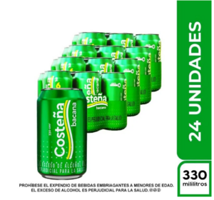 COSTEÑA BACANA 330ML LATA X24