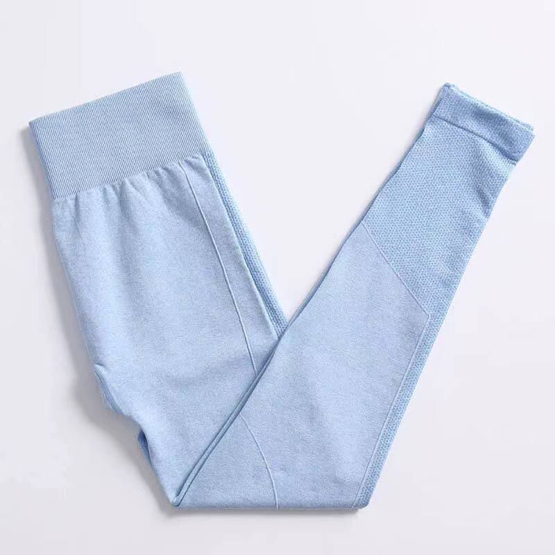 Women's Leggings - Light Blue