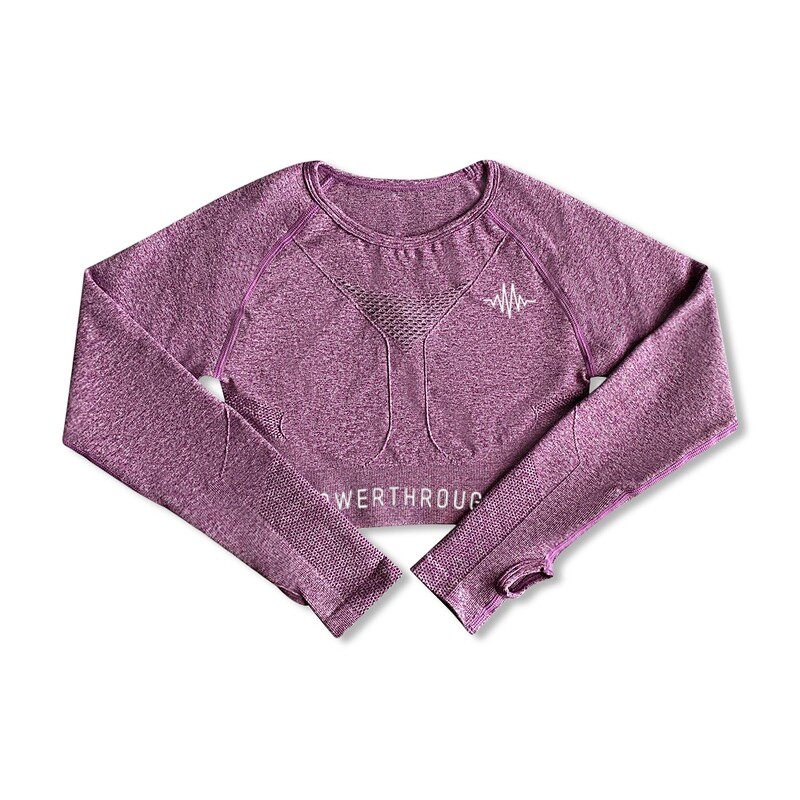 Women's Long Sleeve Top - Purple