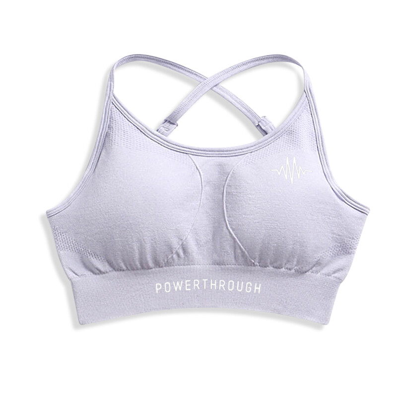Women's Sports Bra - Light Grey
