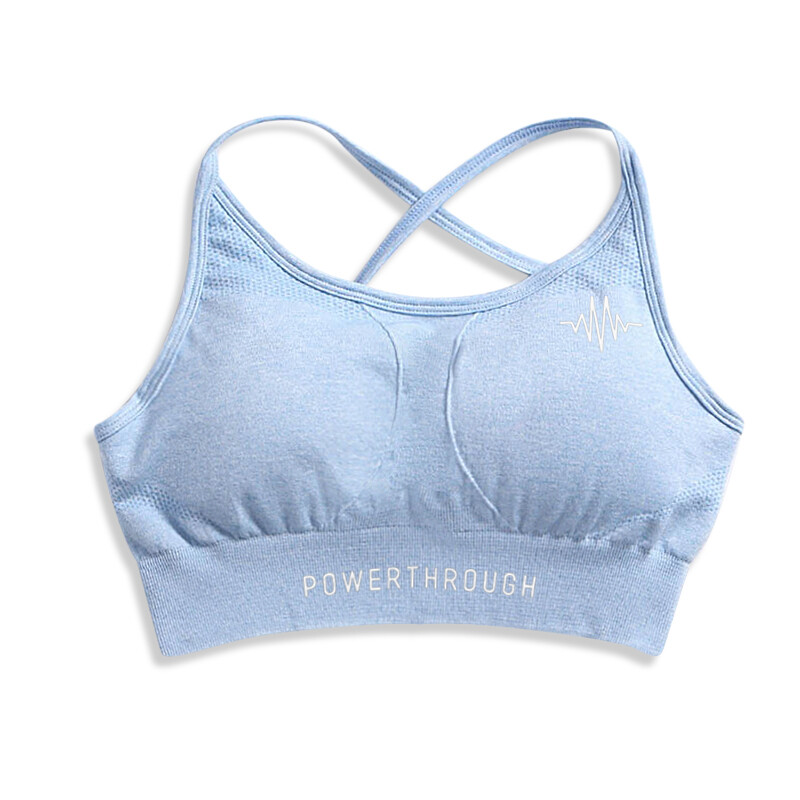 Women's Sports Bra - Light Blue