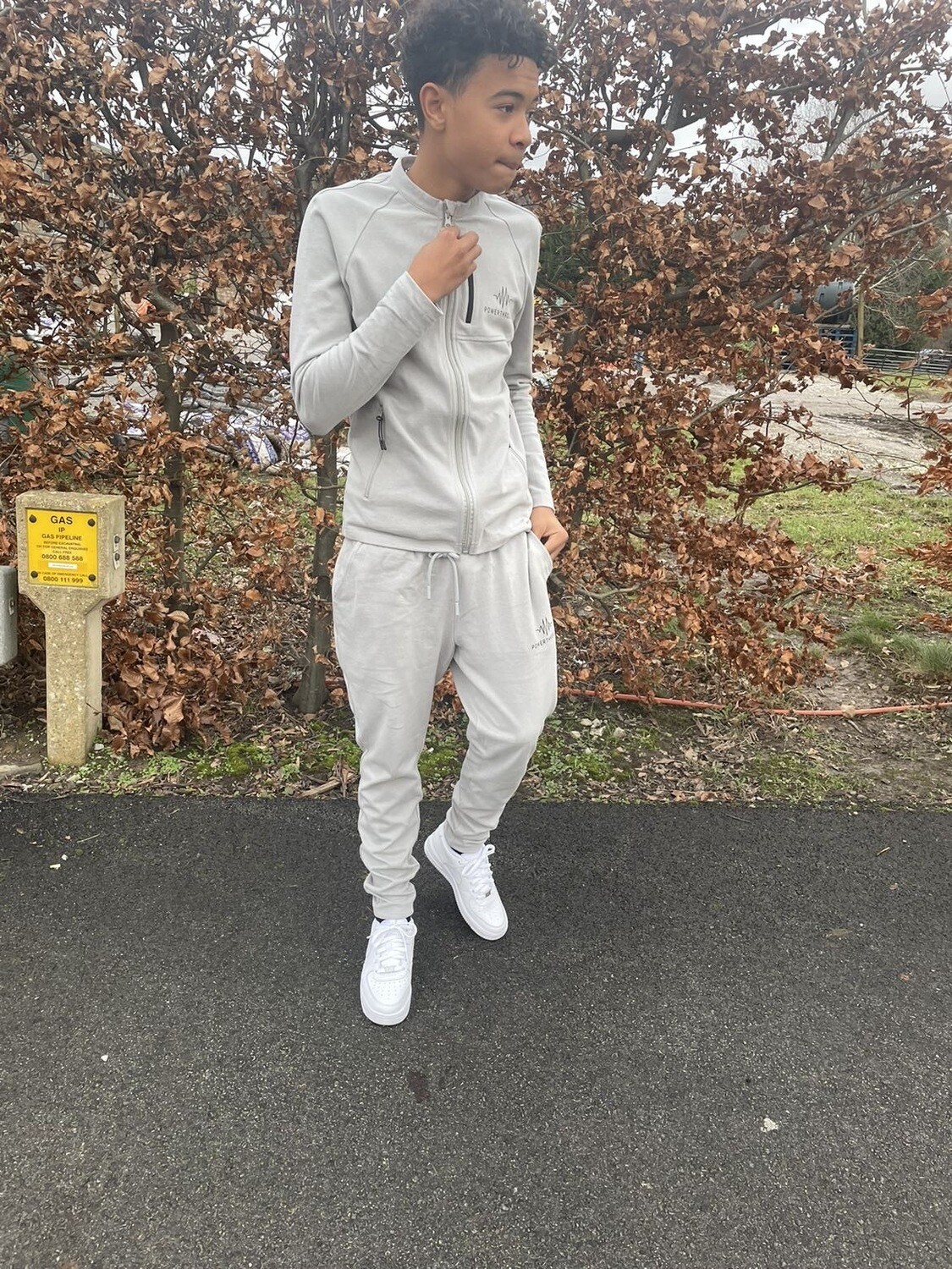 Mens Tracksuit - Grey