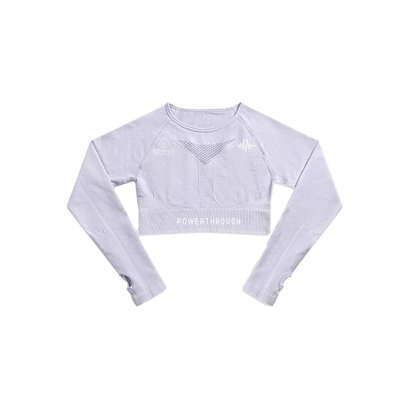 ECE - Women's Long Sleeve Top - Light Grey