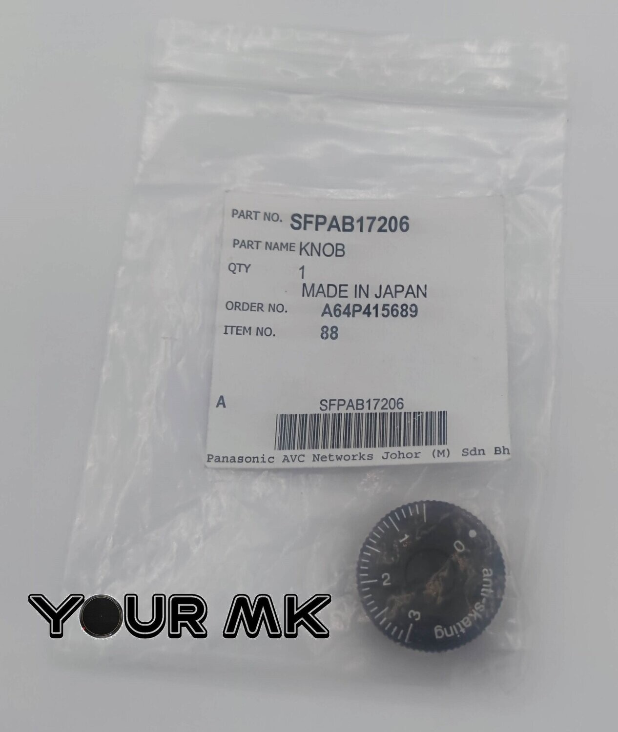 Botón Antiskating MK2 Y M3D SFPAB17206