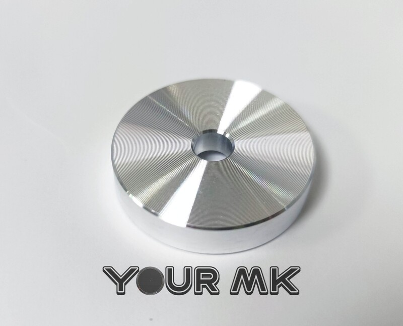 Adaptador 45 RPM aluminio
