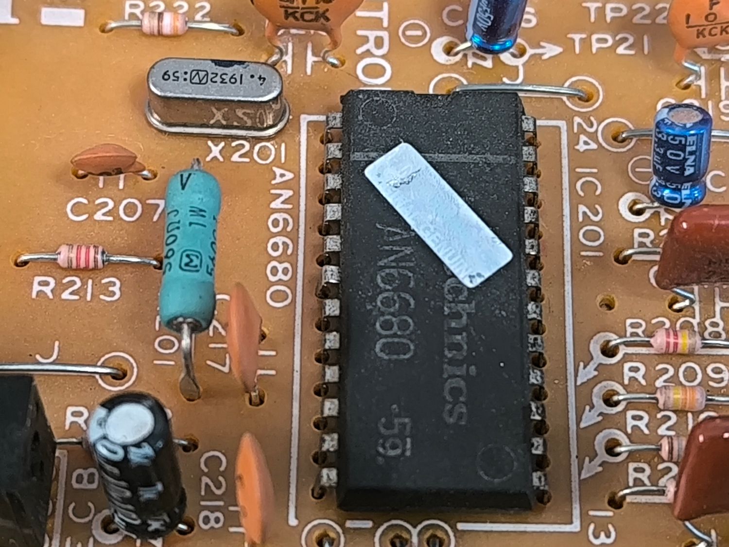 Placa base technics