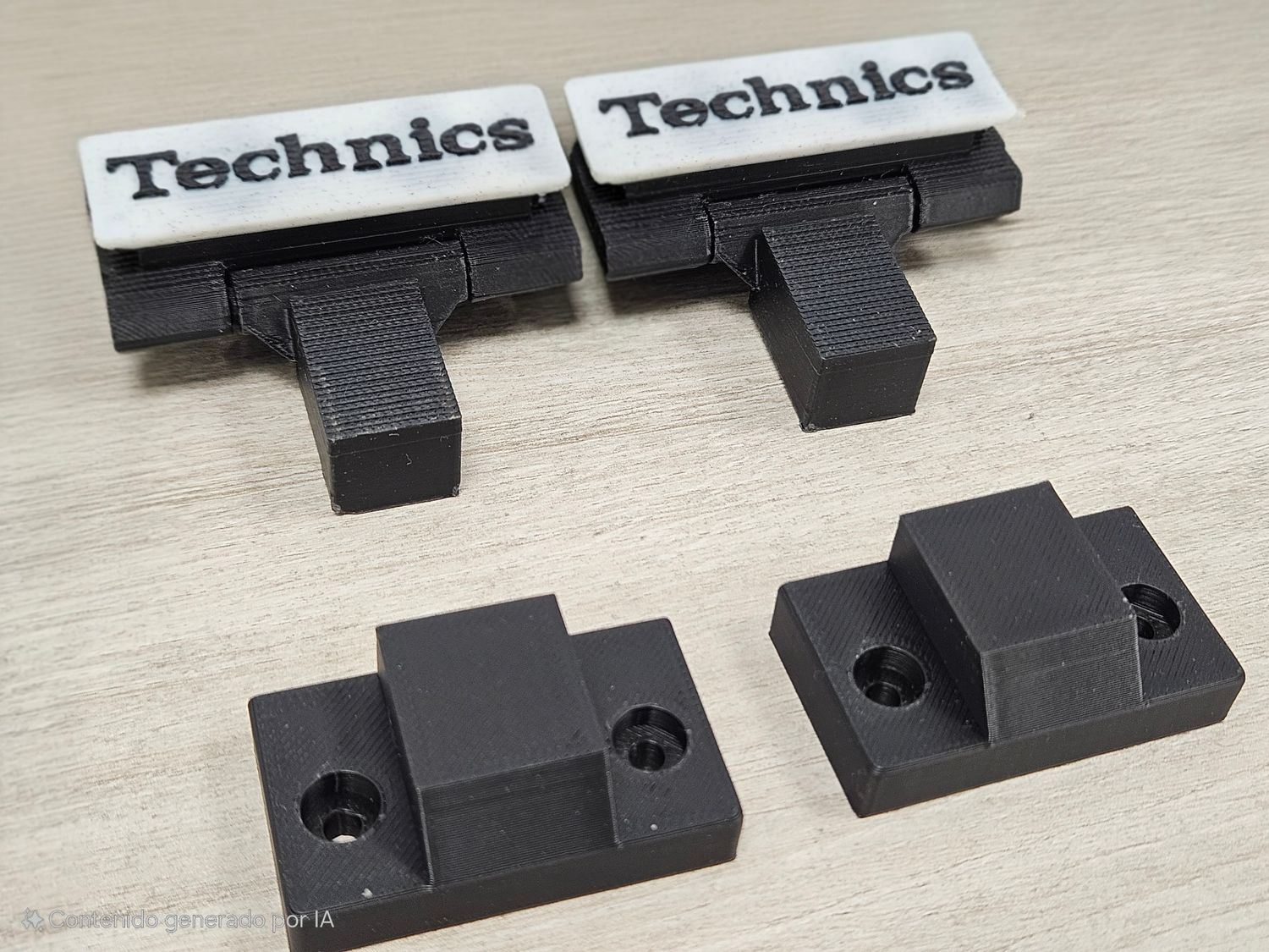 Bisagras 3D para Technics SL1200 / SL1210 – Modelos MK2, MK4, M3D y MK5