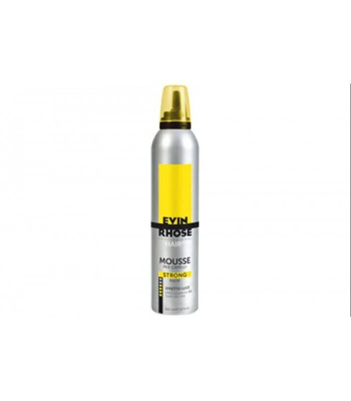 EVIN RHOSE HairStyle Mousse per capelli Strong Hold effetto luce 300ml