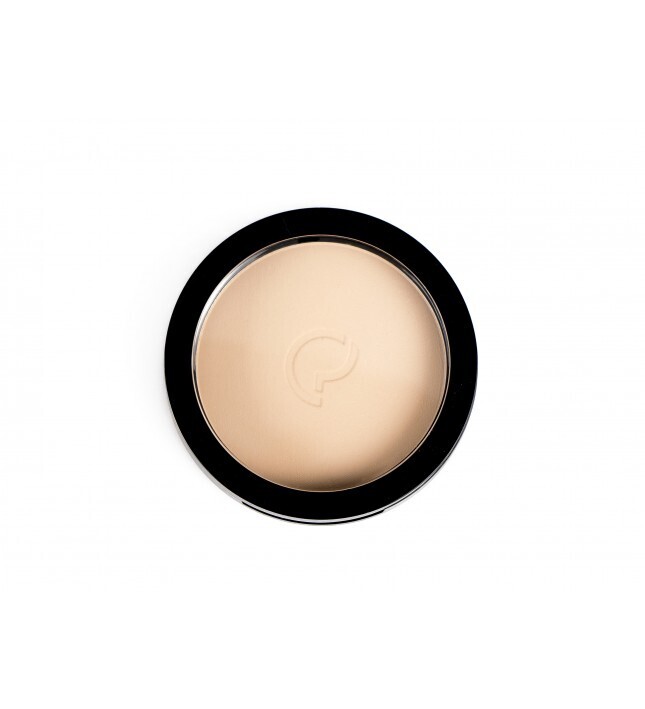 Pressed powder silk