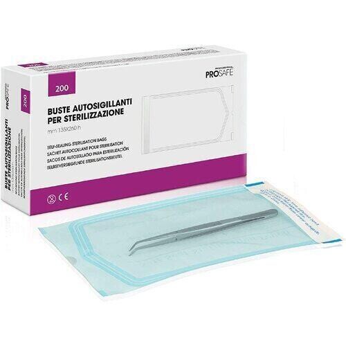 Buste auto sigillanti per la sterilizzazione 135x260