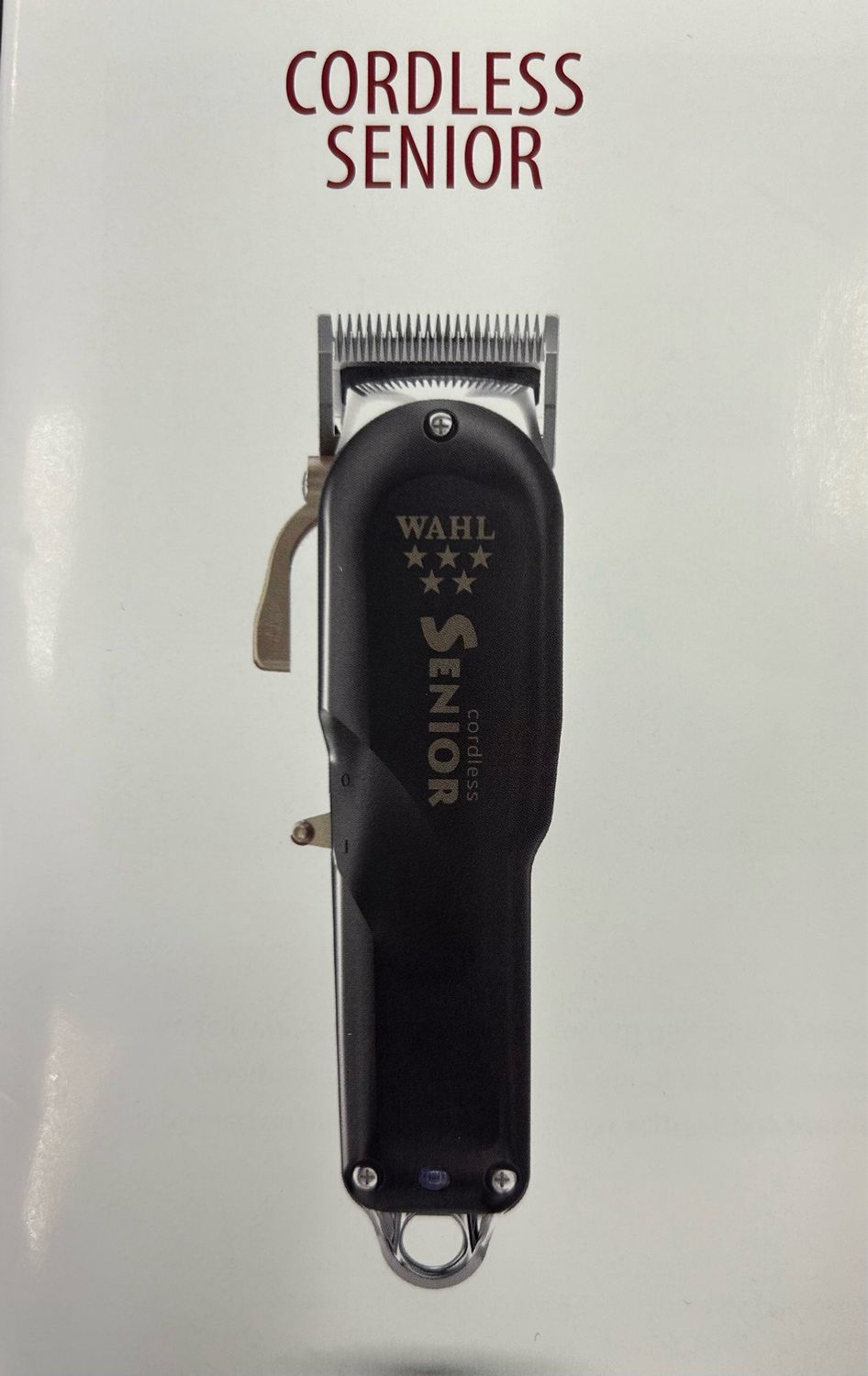 Wahl Senior Cordless