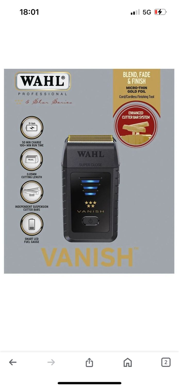 Wahl Vanish