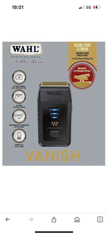 Wahl Vanish
