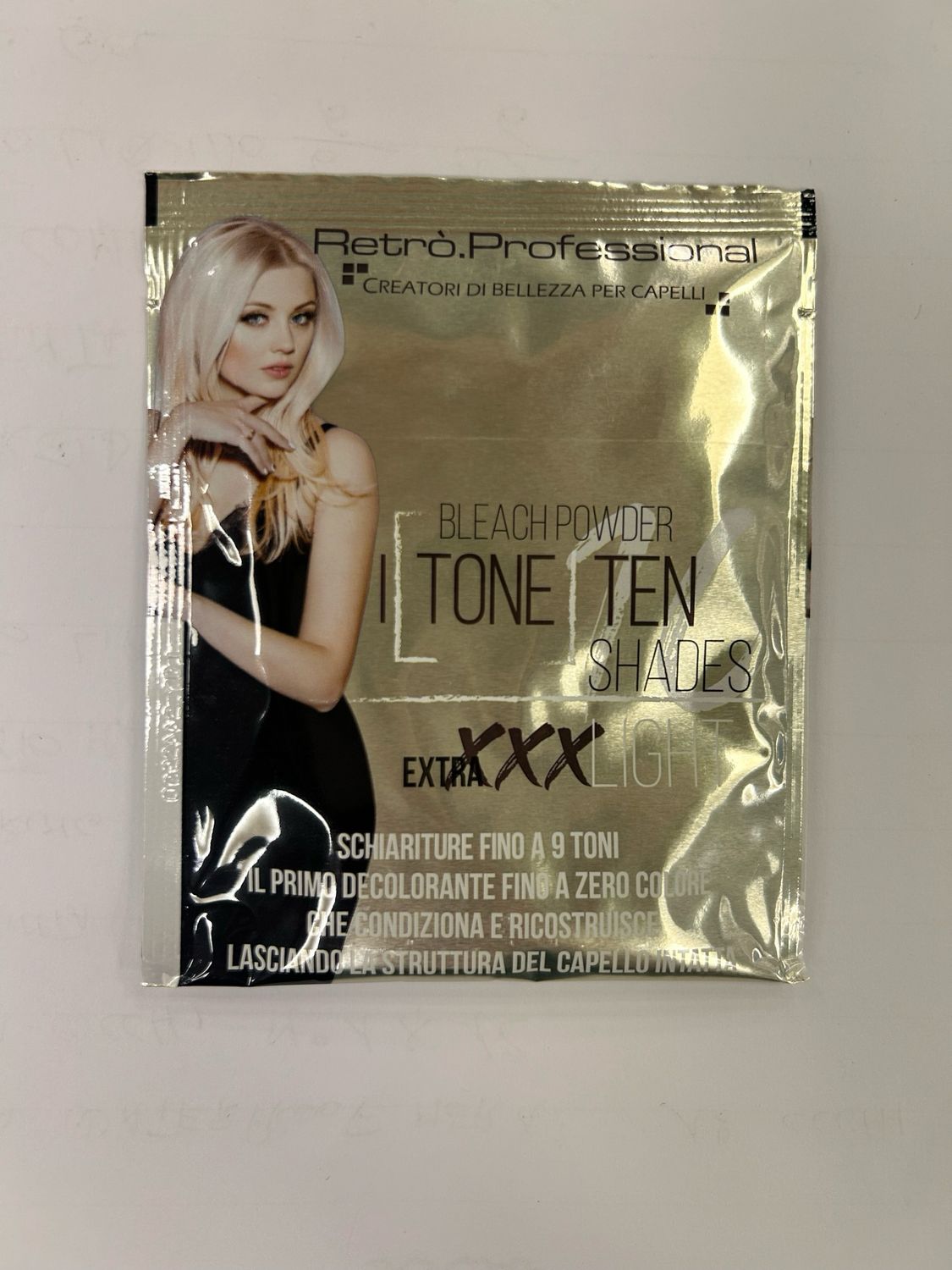 Retro decolorante 10 ten xxx light 500 gr