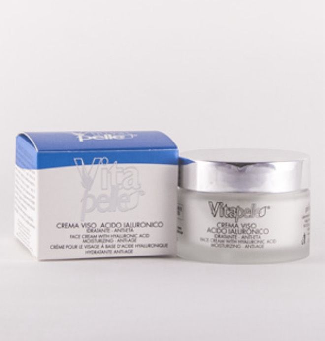 Vitapelle crema viso giorna e notte Acido Ialuronico idratante - rimpolpante 50 ml