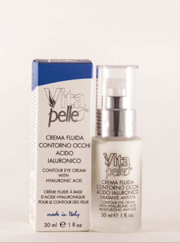 Vitapelle crema fluida contorno occhi acido Ialuronico idratante-anti-età 30 ml