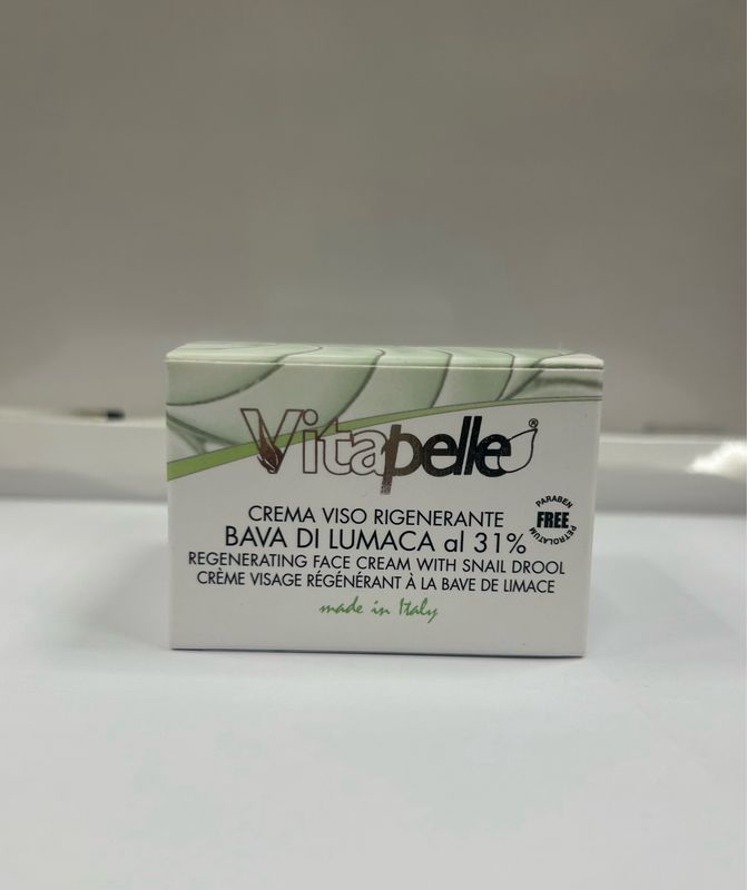 Vitapelle Crema Viso rigenerante Bava di Lumaca al 31% 50 ml