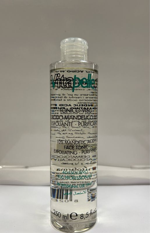 Vitapelle Tonico Viso Acido Mandelico 10% Esfoliante -Purificante 250 ml