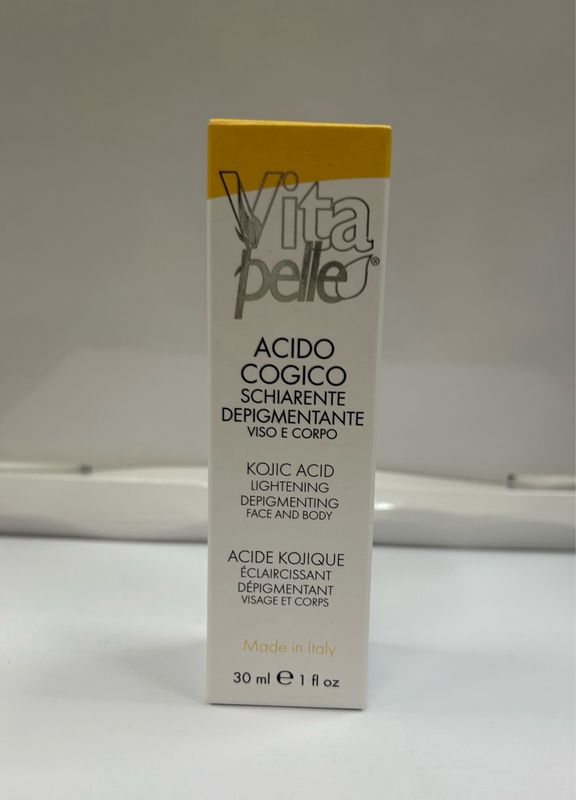 Vitapelle Acido Cogico Schiarente Depigmentante viso e corpo 30 ml