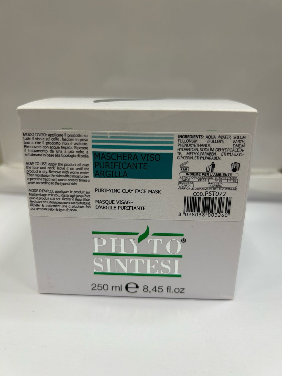 Phyto Maschera viso Purificante Argilla 250 ml