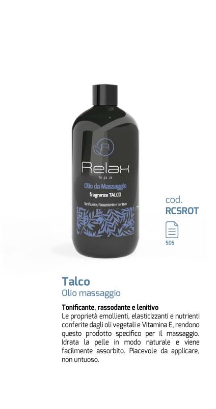 Olio Massaggio Talco 500ml