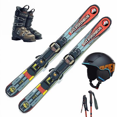 EQUIPO COMPLETO SKI ADULTO (incluye casco hasta agotar existencias)