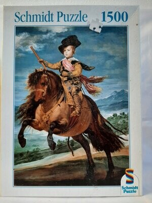 Balthasar Charles te paard