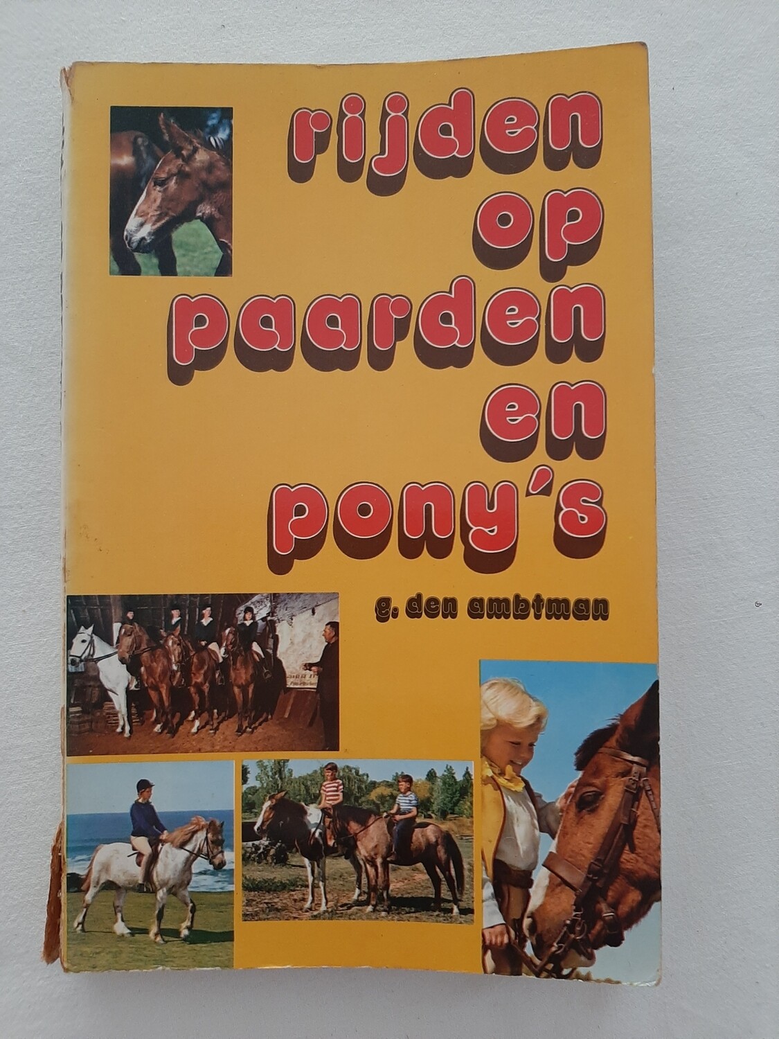 Rijden op paarden en pony's - Gerrit de Ambtman