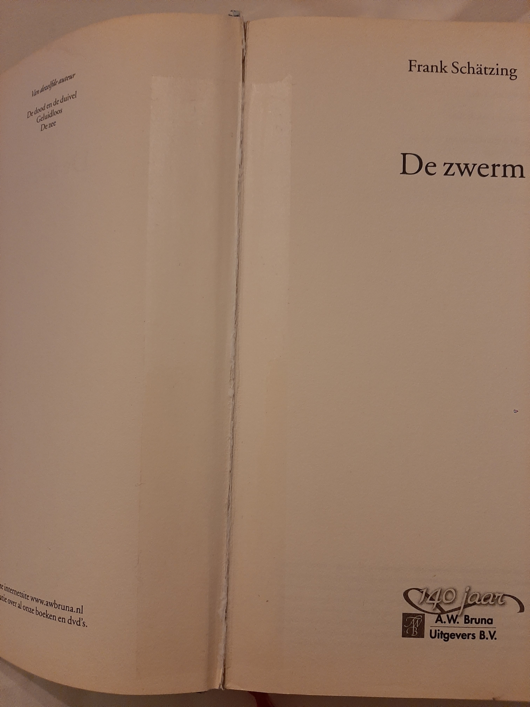 De zwerm - Frank Schätzing