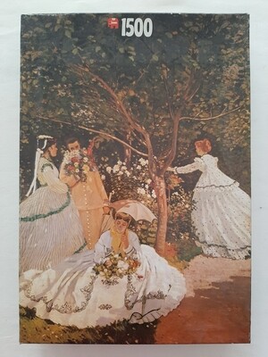 Vrouwen in tuin