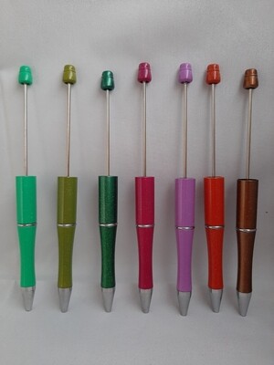 Kralenpen met glitters