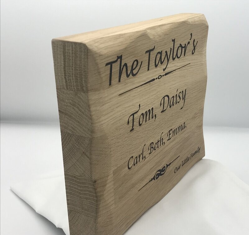 Family plaque
