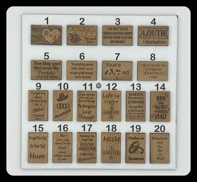 Special phrase key rings