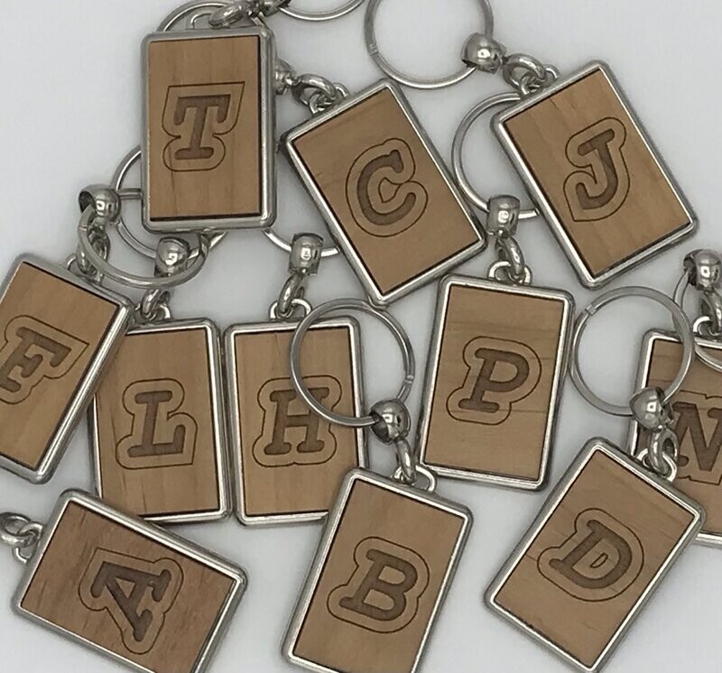Alphabet Key-rings