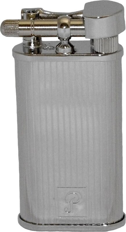 Original Peterson Pfeifenfeuerzeug in Silber