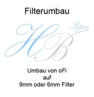 Filterumbau von ohne Filter auf 9mm oder 6mm