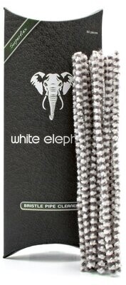 White Elephant Pfeifenreiniger weiss/schwarz 80 Stück White Elephant Pfeifenreiniger weiss/schwarz 80 Stück