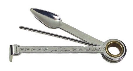 Einfacher Pfeifenstopfer aus Metall