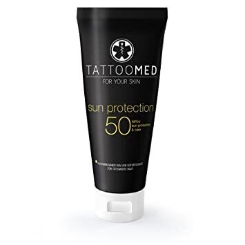 TattooMed Sun Protection LSF50 - Sonnenschutz für Tätowierte Haut   100 ml