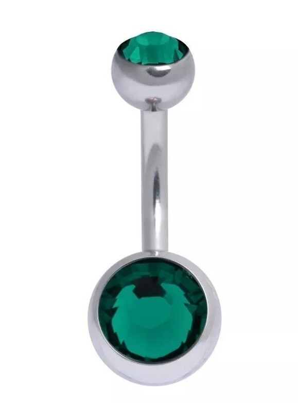 Bauchnabel-Piercing Titan
