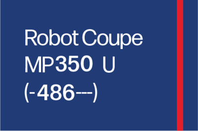 Robot Coupe MP350 U 486