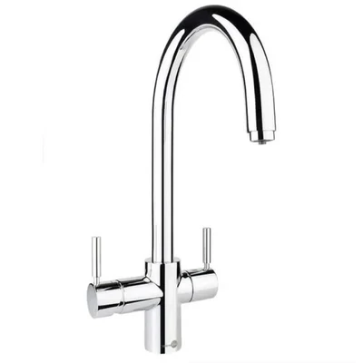InSinkErator 3N1 J Shape Steaming Hot Kitchen Tap (Tap Only) - Chrome - 45097