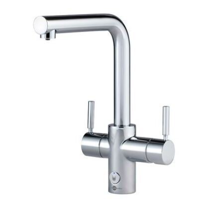 InSinkErator 4N1 Touch L Shape Instant Hot Water Tap Only Chrome 45356-ISE